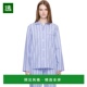 睡 蓝色 香港直邮Tekla 1h可退 Poplin 女士 白色 Sleeved Long