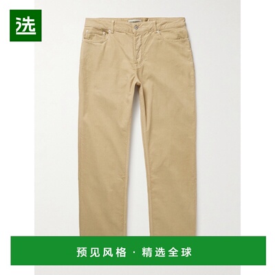 officine generale 男士 James 修身直筒棉混纺灯【付后1h可退】