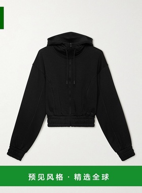 1h可退 香港直邮On 女士 + FKA twigs 短款棉混纺连帽衫 1WF11660