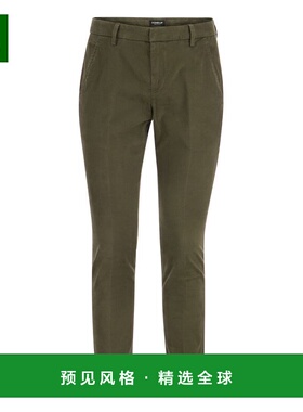 1h可退 香港直邮Dondup 男士 GAUBERT 修身华达呢裤子 UP235GSE04