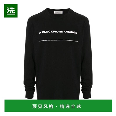 香港直邮UNDERCOVER 男士T恤 UCX48912BLACK AW2019 黑色 印花长T