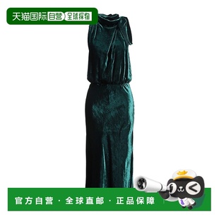 女士 品高 香港直郵Pinko green綠色 舒適時尚 中長連衣裙 1h可退