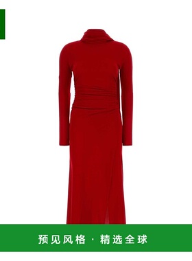 1h可退 香港直邮Blumarine 蓝色情人 女士 長款中長洋裝 4A382A