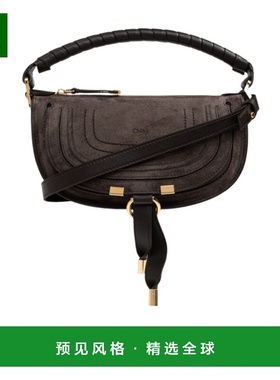 香港直邮CHLOÉ 女士斜挎包 CH26SP927P3724X SS2026 黑色 迷你 Ma