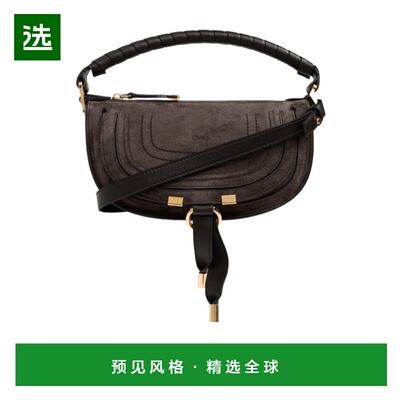 香港直邮CHLOÉ 女士斜挎包 CH26SP927P3724X SS2026 黑色 迷你 Ma