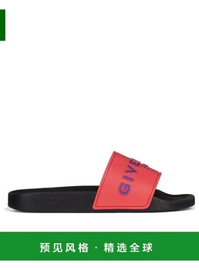 香港直邮Givenchy 平底徽标凉鞋 BE3004E0DH纪梵希拖鞋沙滩鞋