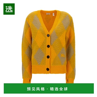 香港直邮Burberry 80776841 巴宝莉 针织衫 yellow黄 女士 1h可退