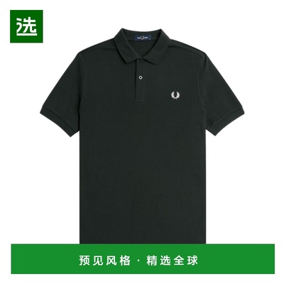 香港直邮FRED PERRY 男士POLO衫 M6000T50 CO 黑色 短袖POLO衫
