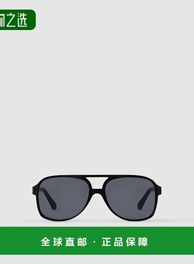 1h可退 欧洲直邮LV/路易威登 男士黑色醋酸纤维太阳镜正品舒适百
