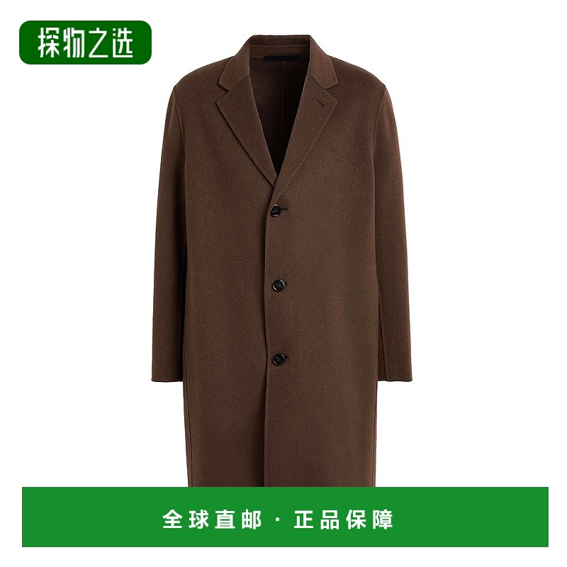 香港直邮THEORY 希尔瑞 男士 大衣 brown棕色 舒适时尚