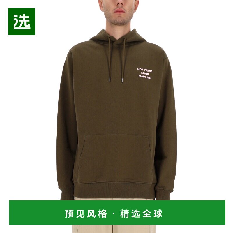香港直邮Drole De Monsieur 男士卫衣 HO162CO127KAKI AW2025