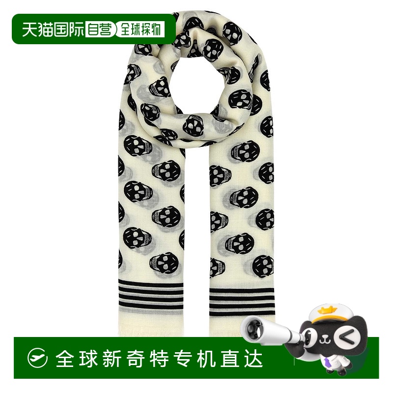 1h可退 欧洲直邮alexander mcqueen 女士 围巾