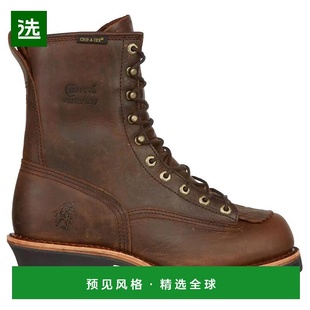 付款1h内可退 【美国直邮】Chippewa 超 DNA 8 英寸防水钢头男式