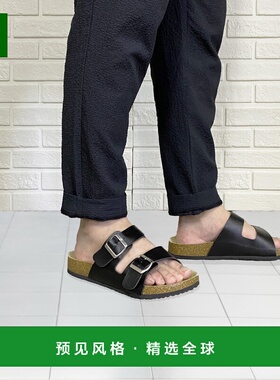 【日本直邮】SFWSanAPlusAAA+双腰带凉鞋/2365（黑色）秋冬男凉鞋