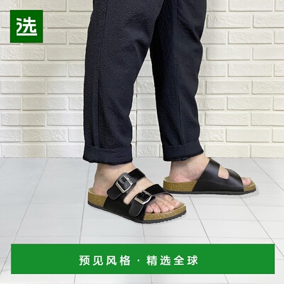 【日本直邮】SFWSanAPlusAAA+双腰带凉鞋/2365（黑色）秋冬男凉鞋