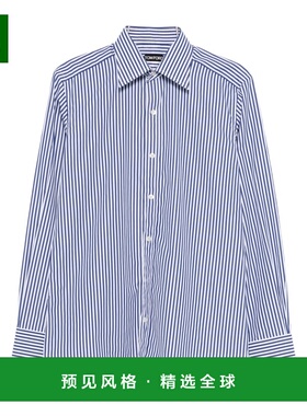 1h可退 香港直邮TOM FORD 男士衬衫 SBC01C0010HWUC SS2026 蓝色