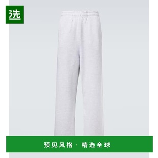 1h可退 香港直邮Entire Studios 男士 棉质抓绒运动裤 grey灰色