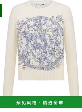 1h可退 欧洲直邮DIOR 迪奥 25秋冬  DIOP5P3ROWH 女士 针织衫