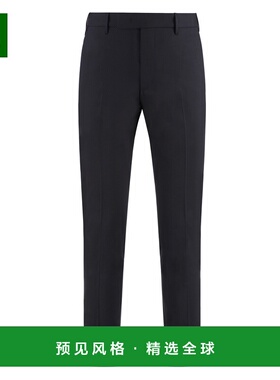 香港直邮PT01 男士正装裤 COAFX0Z00FWDMA270990 SS2025 黑色