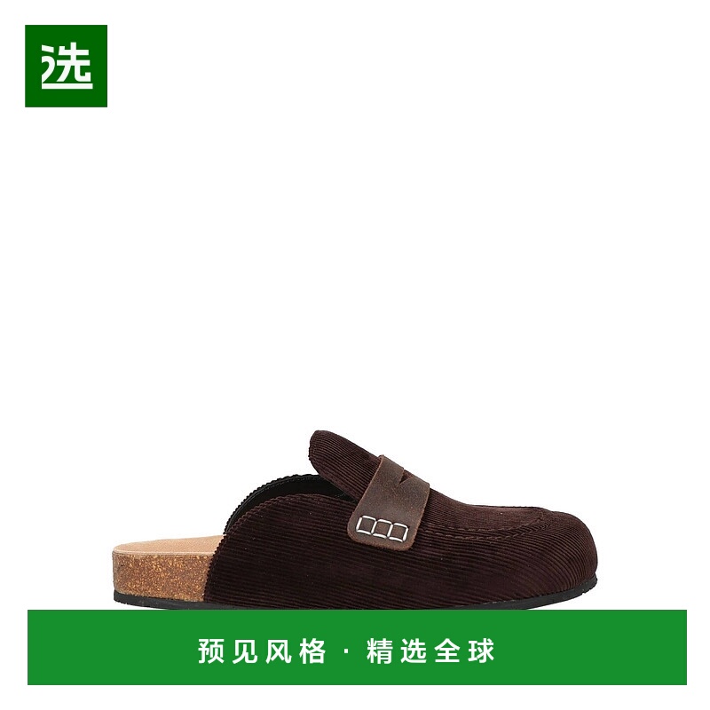 香港直邮J.W. Anderson 女士 Mules 木屐 brown棕色 舒适时尚拖鞋