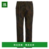 舒适时尚 1h可退 休闲长裤 green绿色 香港直邮Incotex 男士