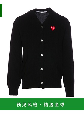1h可退 欧洲直邮comme des gar&ccedil;ons play 男士 毛衣开衫