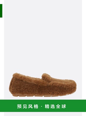 1h可退 香港直邮Prada 普拉达 女士 標誌牌圓頭樂福鞋 1DD087FZF0