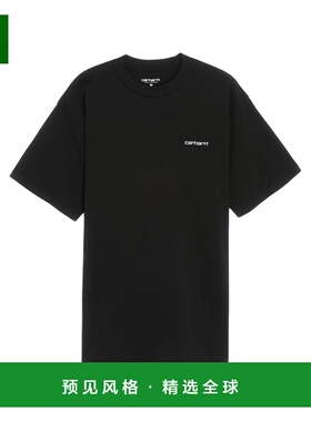 香港直邮CARHARTT 男士T恤 I0304350D2XX CO 黑色 徽标短袖T恤