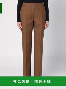 1h可退 香港直邮Jil Sander 吉尔·桑达 女士 折痕休闲裤 J02KA02