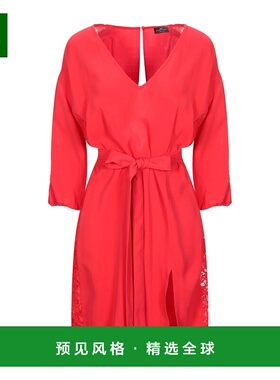 1h可退 香港直邮Elisabetta Franchi 女士 短款连衣裙 red红色 舒