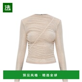 女士背心吊带 香港直邮SELF PORTRAIT SC25002TCH0CHAMPANGE