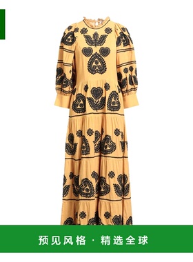 1h可退 香港直邮ANTIK BATIK 女士 长款连衣裙 yellow黄色 舒适时