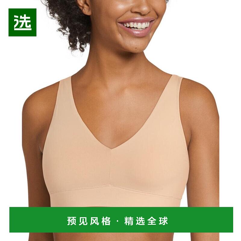 1h可退 【美国直邮】Jockey|女士纯色无缝光滑轻质支撑文胸