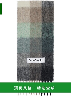 香港直邮Acne Studios 艾克妮 男士 多色 Mohair Checked 围巾 CA