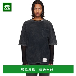 1h可退 香港直邮Maison Mihara Yasuhiro 三原康裕 男士 黑色漂白