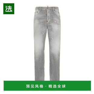 香港直邮Dsquared2 S74LB1755S30260 磨边破洞牛仔裤