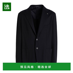 1h可退 香港直邮Tagliatore 男士 西装外套 black黑色 舒适时尚