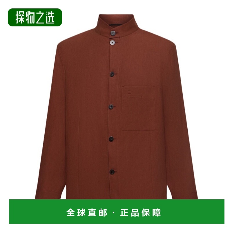 香港直邮Zegna 长袖衬衫 81I-YQ9028