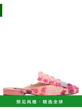 1h可退 香港直邮Sergio Rossi 塞乔·罗西 女士 Mules 木屐