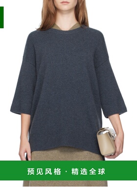 香港直邮LISA YANG 女士针织衫 202121NF AW2025 蓝色 圆领毛衣