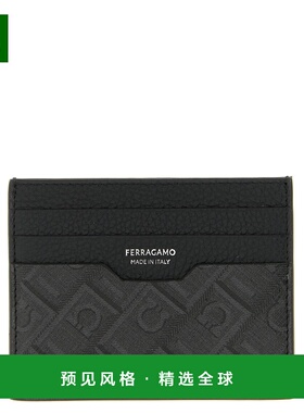 香港直邮SALVATORE FERRAGAMO 男士卡包 780321NEROGRIGIO