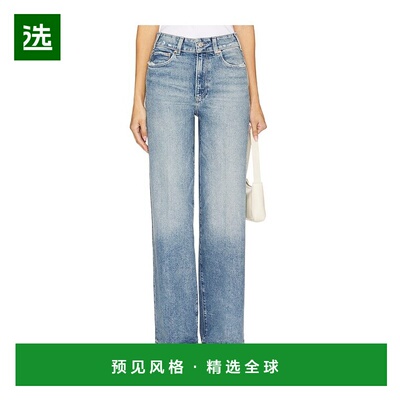 1h可退 香港直邮paige denim 女士 Sasha 阔腿牛仔裤 8907L53C061