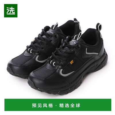 【日本直邮】GoldenBear 休闲运动鞋 GB-327 (黑色)厚底老爹鞋