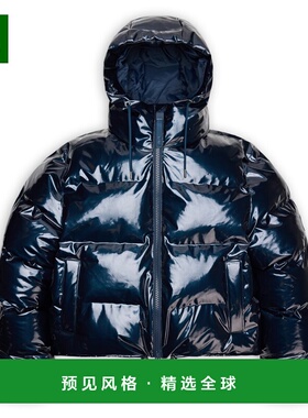 1h可退 香港直邮RAINS 男士户外冲锋衣 0046826SPILL CO 蓝色