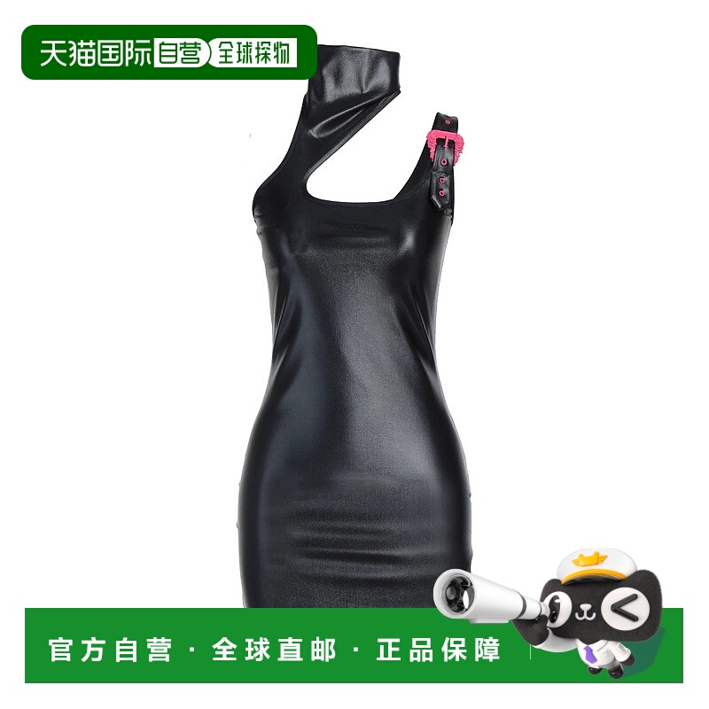 1h可退 香港直邮Versace Jeans 范思哲 女士 短款连衣裙尼龙