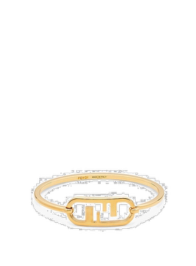 1h可退 欧洲直邮FENDI (2025新品) O’Lock 手链-金色手链手镯
