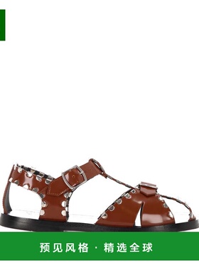 香港直邮BALLY 女士凉鞋 WF0043VT935U8E4 SS2025 橙色