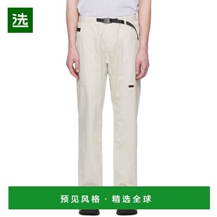 1h可退 香港直邮Gramicci 小野人 男士 灰白色 Gadget 长裤 G105O