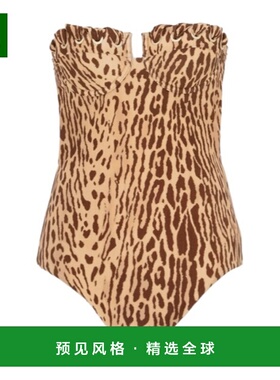 香港直邮Zimmermann 半罩杯连体泳衣 6445WSS255