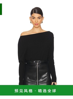 1h可退 香港直邮Simkhai 女士 Lavina 垂褶露肩毛衣 SI2011K针织